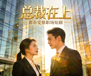 短剧《总裁在上》封面 - 都市爱情职场短剧